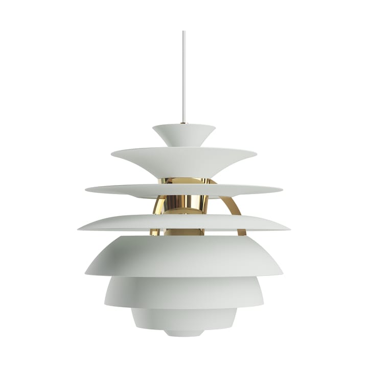 PH Snowball pendant lamp - Dusty green-brass - Louis Poulsen