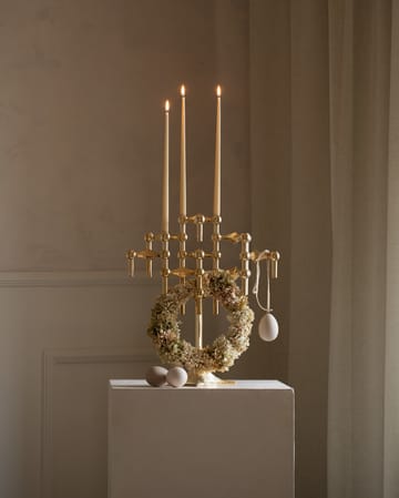 Nagel candle holder - brass - STOFF